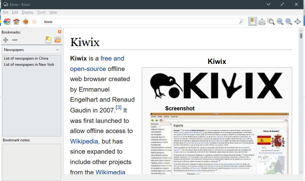 kiwix 4 PC