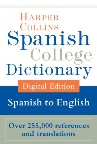 HarperCollins Spanish College Dictionary 7th edition 2009.jpg