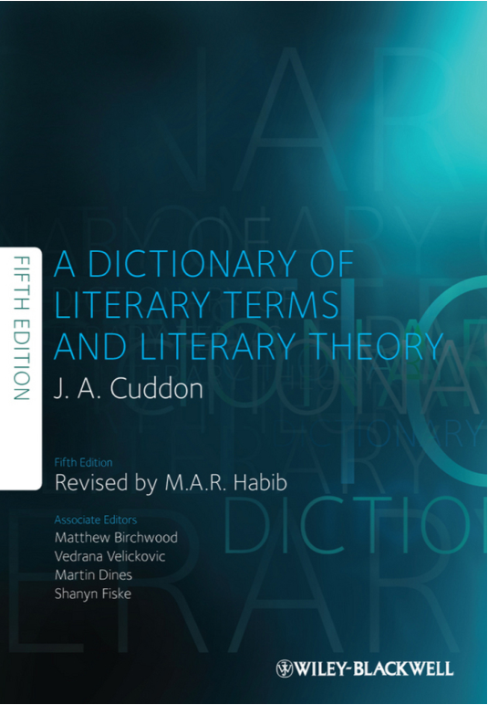 A Dictionary of Literary Terms and Literary Theory 5ed.png